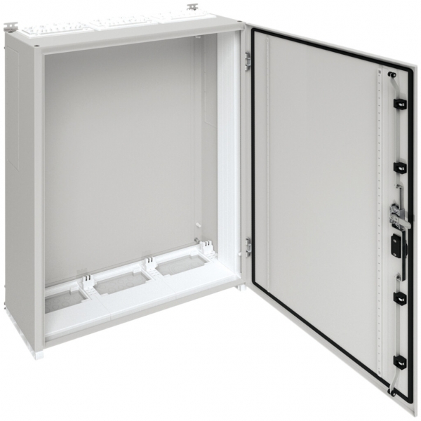 Armadio murale Hager univers con porta piena CP I IP55 1100×800×275mm RAL 7035 