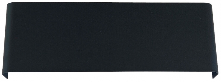 LED-Wandleuchte Z-Licht Streifen 10W 900lm 3000K IP44 schwarz 