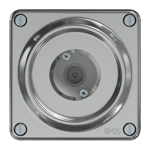 Lampe signal ELEMENT SNAPFIX® 250V 7W IP55 87×91×51mm alu 