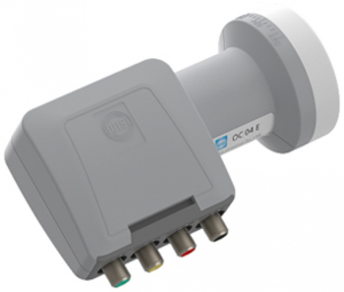 Système d’alimentation Wilhelm Sihn OC04E LNB Quattro Ø40mm gris 