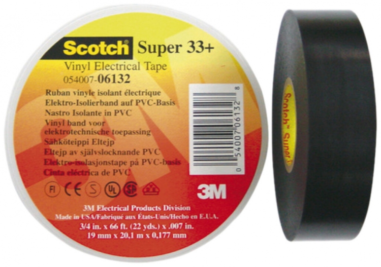 Nastro isolante Scotch 88 38mm×33m nero 