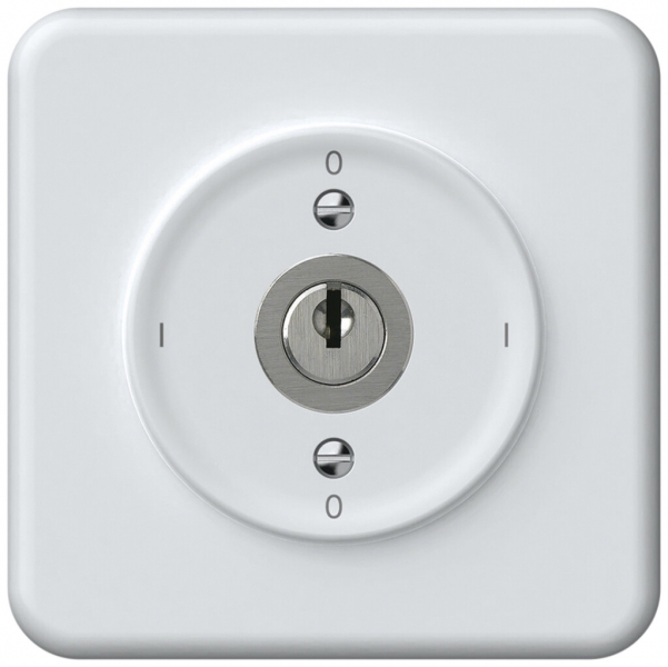 Interrupteur à clé ENC origin interrupteur 0/2L 16A 250V 0-I-0-I 92×92mm blanc 