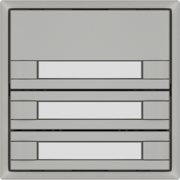 Universaltaster EDIZIO.liv UNI SNAPFIX® 12…48V o.LED 3× 2-Tbed.Pap.hgu 