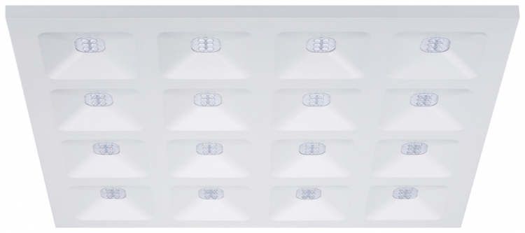 Lampada pannello LED Sylvania Quadro 600 34W 4500lm 830 IP40 595×595mm bianco 