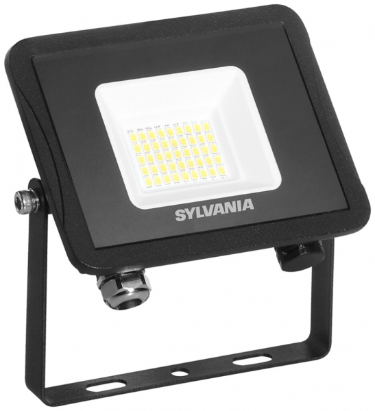 Projecteur LED Sylvania START Flood 26W 3000lm 830 IP65 110° 112×125mm noir 