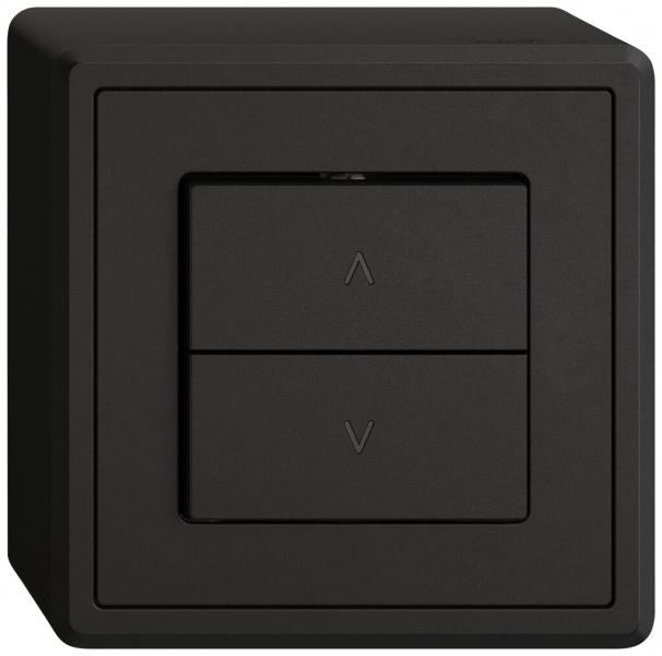 Interrupteur pour stores AP EDIZIO.liv SNAPFIX® 10A 250V 2 touches 1 canal no 