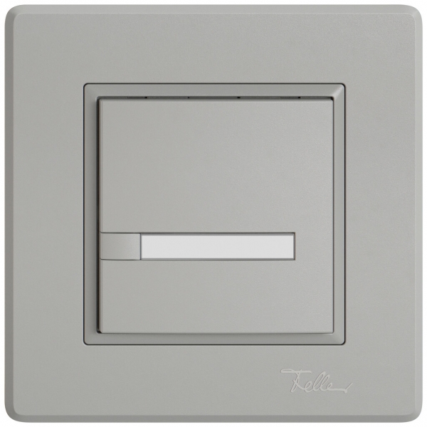 Poussoir KNX RGB ENC EDIZIO.liv SNAPFIX® capteur temp.s.LED étiqu.1× comm.1T grc 