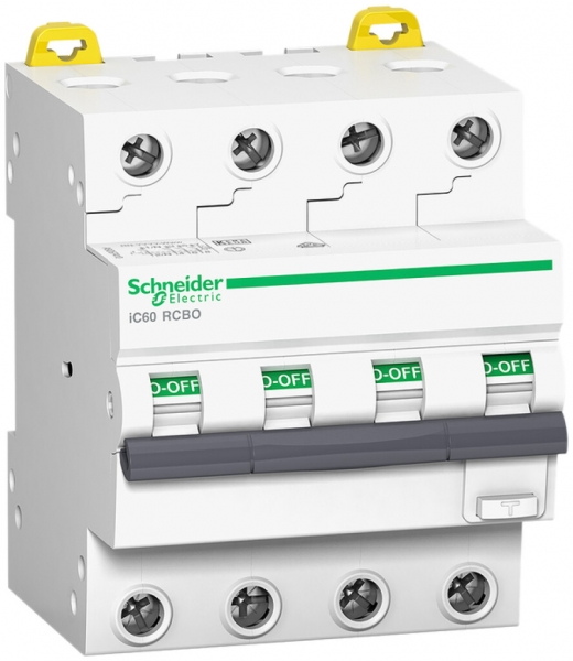 Disjoncteur différentiel Schneider Electric Clario C 4P 16A 30mA 6kA 