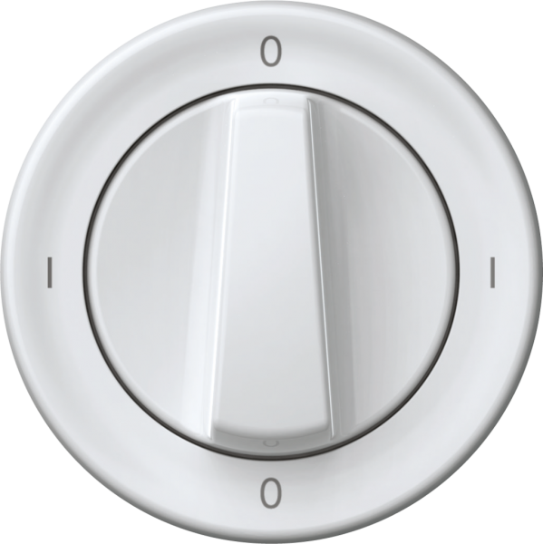 Interruttore rotativo origin interruttore 0/1L 16A 250V 0-I-0-I 60×60mm bianco 
