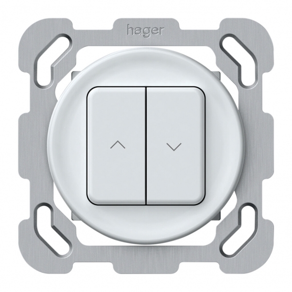 Attuatore per persiana KNX INC origin 2×tasti bianco 