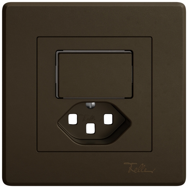 Kit di montaggio INC EDIZIO.liv SNAPFIX® p.combi.T23 c.1 tasto c.lente lat.ma 