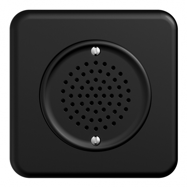 Campanello INC STANDARDdue 12VAC nero elettronico 