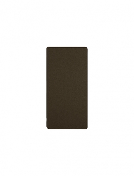 Poussoir 1/2 EDIZIO.liv Wiser avec SNAPFIX® horiz.sans symbole br 