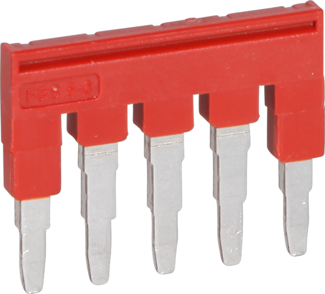 Pont enfichable 6mm 5L rouge CLIPLINE 