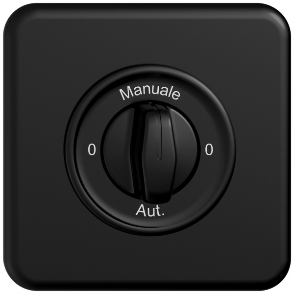 Interruttore rotativo INC STANDARDdue SNAPFIX® manop.2/1L 0-Manuale-0-Auto ne 