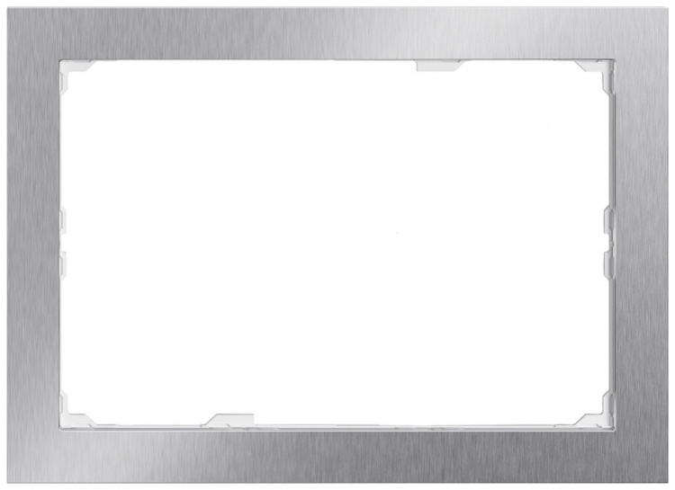 Cadre de recouvrement ENC EDIZIO.liv prestige SNAPFIX® p.Panel 154×214mm Cr-pc 