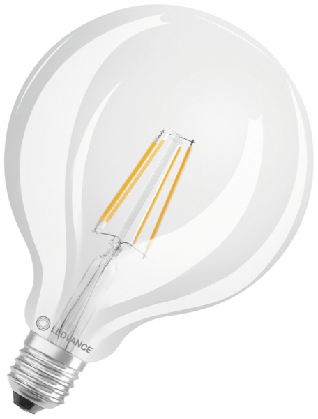 Lampe LED LEDVANCE CLAS GLOBE E27 7W 806lm 2700K Ø125×178mm R39 clair 