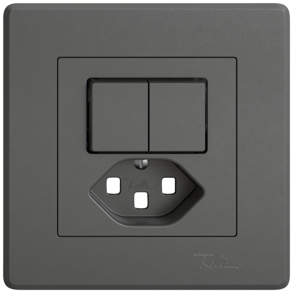 Kit de montage ENC EDIZIO.liv SNAPFIX® p.petite combinaison T23 a.2 boutons grf 