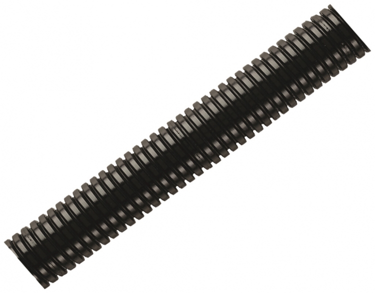 Tuyau ondulé Plica ROBOFLEX Ø36×25m PA12 noir 