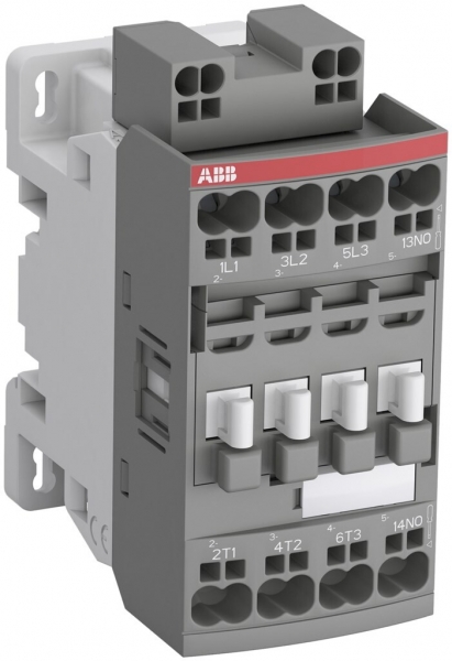 Contattore ABB AF09-30-01K-11 3P 25A/9A (AC-1/AC-3) +1R 24…60VUC Push-In 