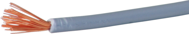 Filo T flessibile 2.5mm² su bobina grigio Bobina à 100m H07V-K 