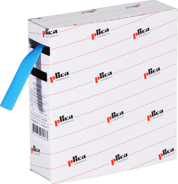 Gaine rétractable 3:1 9/3 bleu box avec 5m 