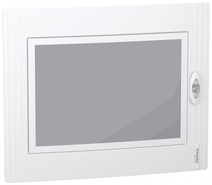 Porta SE PrismaSeT XS p.2×24UM finestra vetro telaio bianco 550×450×20mm 