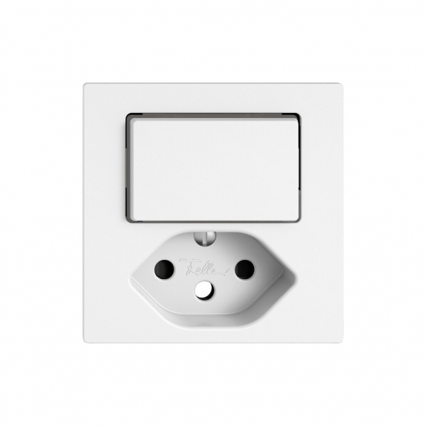 Kit di montaggio EDIZIO.liv SNAPFIX® combi.T13 1 tasto lent.lat.shutter bi 