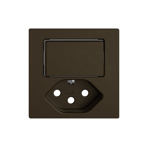 Kit di montaggio EDIZIO.liv SNAPFIX® p.combi.T13 c.1 tasto c.lente lat.ma 