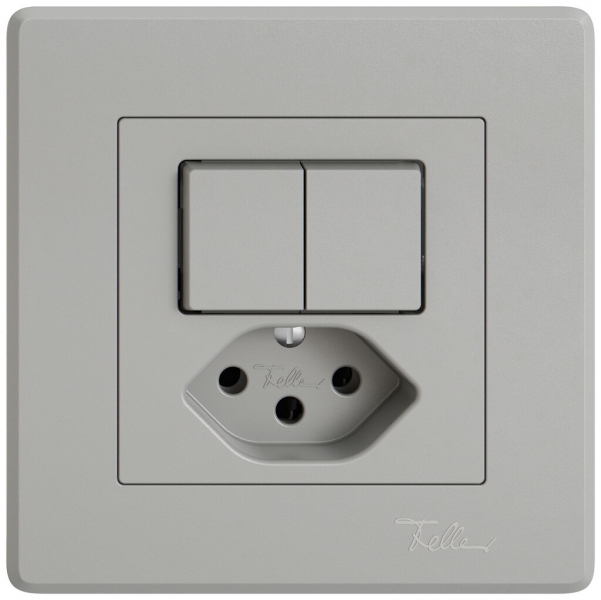 Combinaison ENC EDIZIO.liv SNAPFIX® 2×schéma 3+T13 grc 