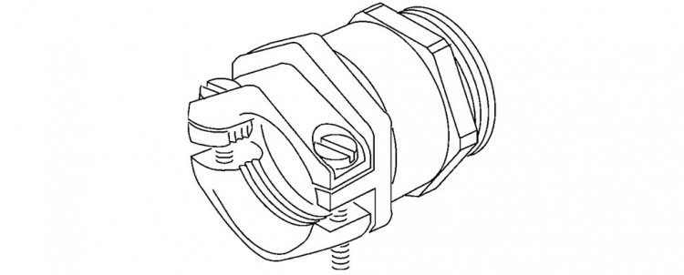 Presse-étoupe M25 17…19mm laiton nickelé 