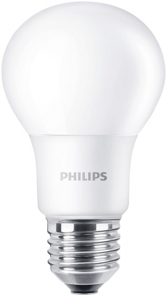 Lampada LED CorePro Bulb E27 A60 5…40W 230V 4000K 470lm, opale 