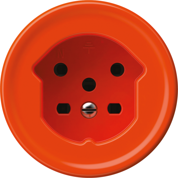 Steckdose origin 1×Typ 15 10A 230V 60×60mm orange 