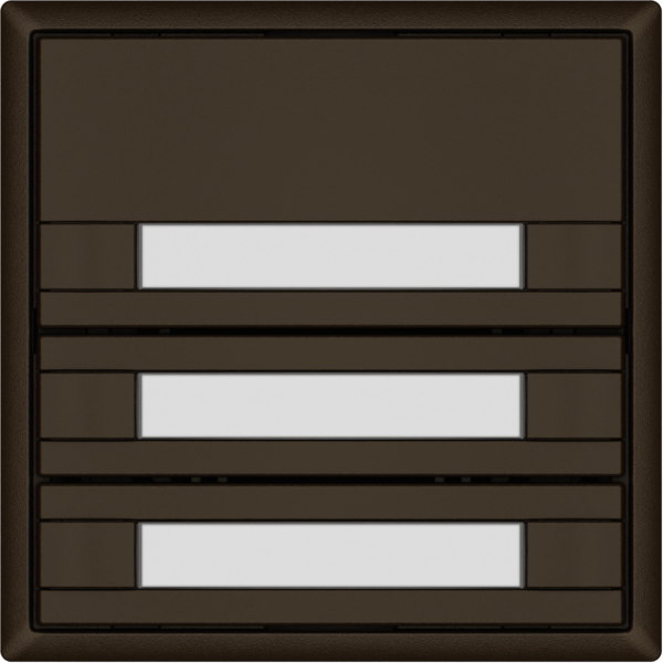 Universaltaster EDIZIO.liv UNI SNAPFIX® 12…48V o.LED 3× 2-Tbed.Pap.br 