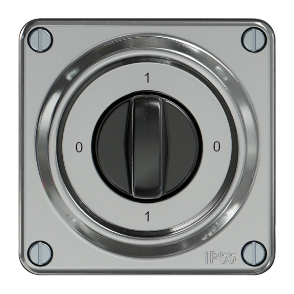 Interruttore rotativo ELEMENT SNAPFIX® 1P 16A 400V 0-1-0-1 all 