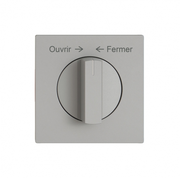 Kit di montaggio EDIZIO.liv SNAPFIX® pulsante girev.manop.Ouvrir → ← Fermer grc 