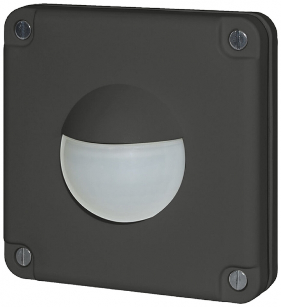 Rilevatore di presenza INC KNX Luxomat PD2 S 180 ST IP55 comp.con NEVO nero 