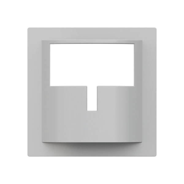 Placca frontale Hager kallysto H per rilevatore di movimento grigio chiaro 