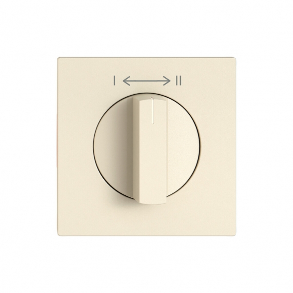 Kit di montaggio EDIZIO.liv SNAPFIX® p.pulsante girevole manop.1 → ← 2 cr 