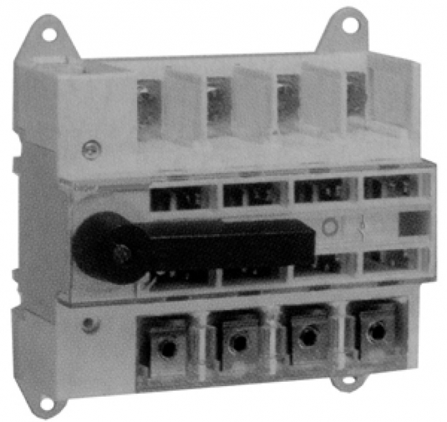 Interrupteur sectionneur Hager HA304 3L 80A 