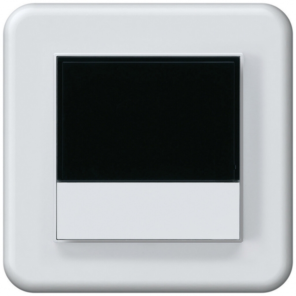 UP-Raumthermostat KNX origin mit Display 92×92mm weiss 