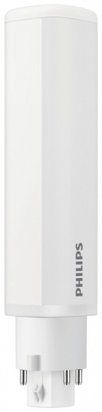Lampada LED Philips CorePro G24q-2 6.5W 700lm 830 opaco 120° Ø34×144mm 