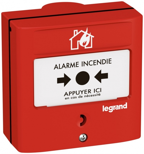 AP contatto d'allarme Legrand rosso 