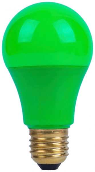 Lampe LED ELBRO E27 A19 3W 230V 40lm vert opale 