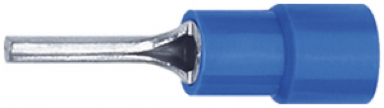 Capocorda a crimpare a forma di perno Ferratec isolato PC 1.5…2.5mm² blu 100pzz 