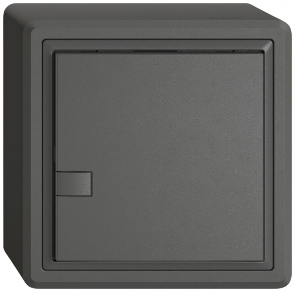 Poussoir KNX RGB AP EDIZIO.liv SNAPFIX® capteur temp.s.LED 1× comm.1T grf 