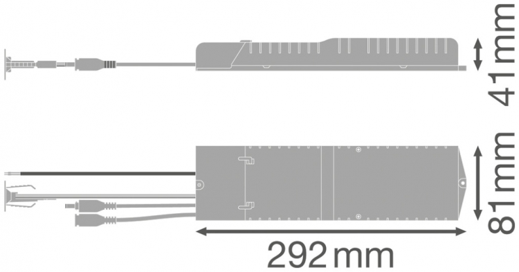 Scatola di illuminazione di sicurezza LDV EM Conversion Box, 3h 