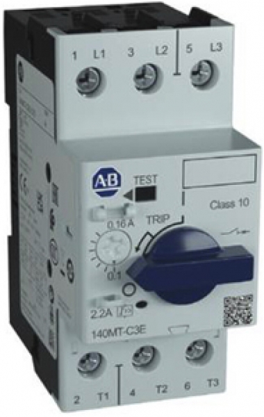 Disjoncteur de puissance AMD AB 140MT-C3E-B25 (1.6…2.5A), Inom=35A, Icu=100kA 
