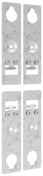 Pattes de fixation PrismaSeT XL pour boîtier 210mm 4 pièces 