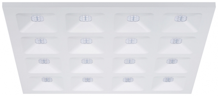 Lampada pannello LED Sylvania Quadro 600 34W 4650lm 840 IP40 DALI 595×595mm bi 